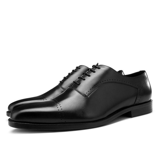 Oxford For Men Formal Shoes Lace Up Style Genuine 