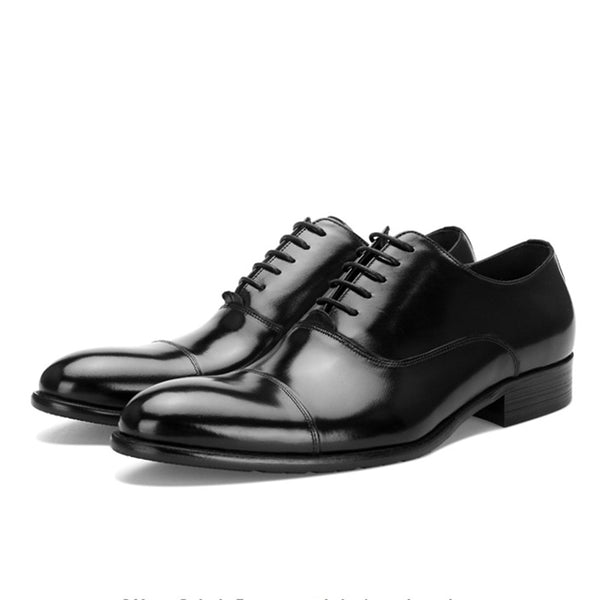 Oxford For Men Formal Shoes Lace Up Style Genuine 