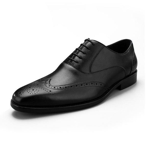 Exquisite Brogue Oxfords for Men Lace Up Style Gen