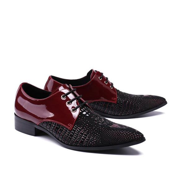 Oxford For Man Formal Shoes Lace Up Style High Qua