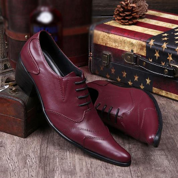 Oxford For Men Formal Shoes Lace Up Style Premium 