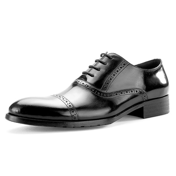 Formal Oxfords for Men Captoe Lace up Party Dress 