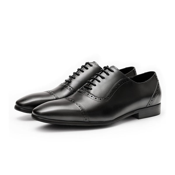 Premium Genuine Leather Derby Oxford Shoes for Men