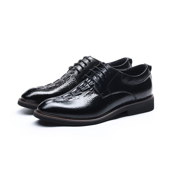 Lace Up Style Derby Oxford Shoes for Men Formal Sh