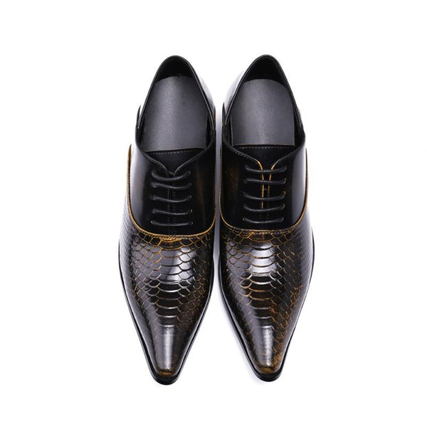 Oxford For Men Formal Shoes Lace Up Style High Qua