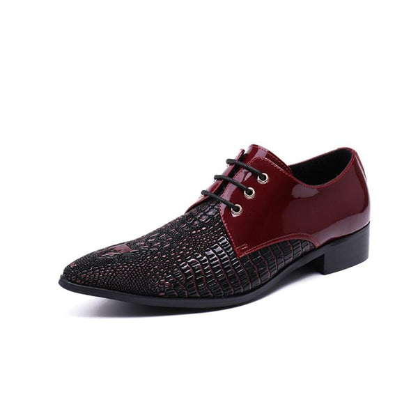 Oxford For Man Formal Shoes Lace Up Style High Qua