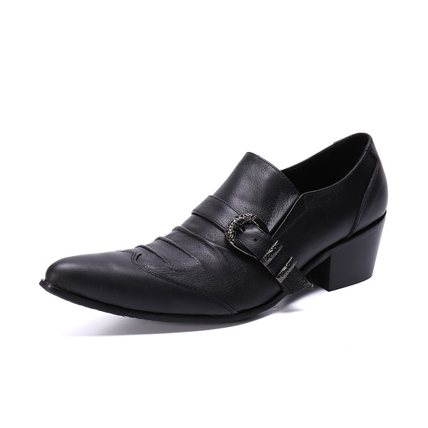 Oxford for Men Formal Shoes Slip On Style Monk Str