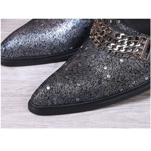 Oxford For Man Formal Shoes Slip On Style High Qua