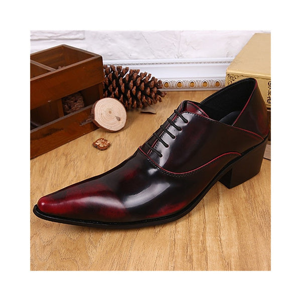 Oxford For Men Formal Shoes Lace Up Style High Qua