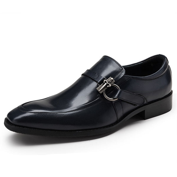 Monk Strap Oxford for Men Formal Shoes Slip On Sty