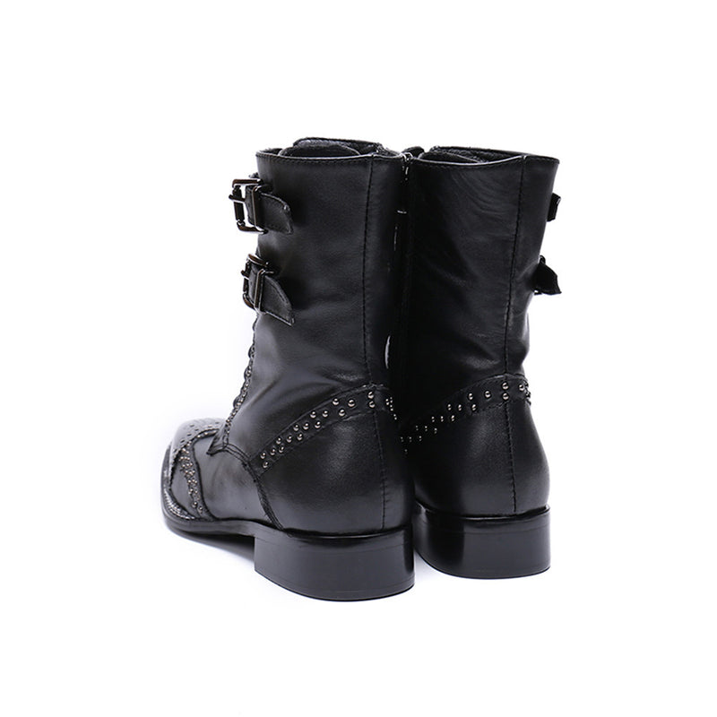 Men's Fashion Ankle Boot Casual High Quality Genui