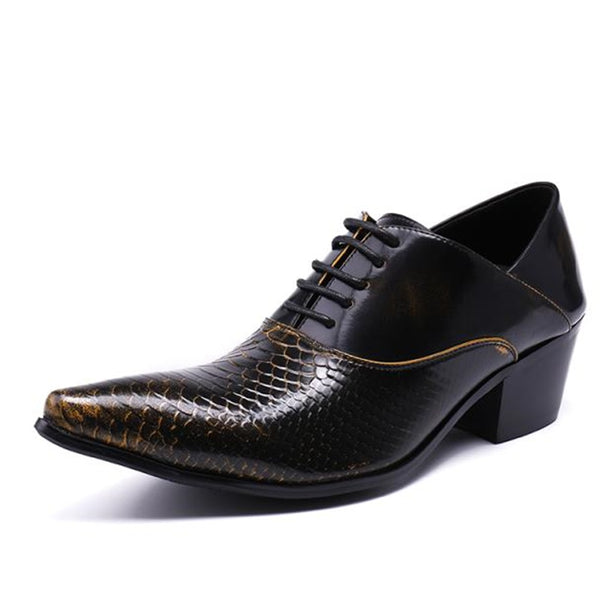 Oxford For Men Formal Shoes Lace Up Style High Qua