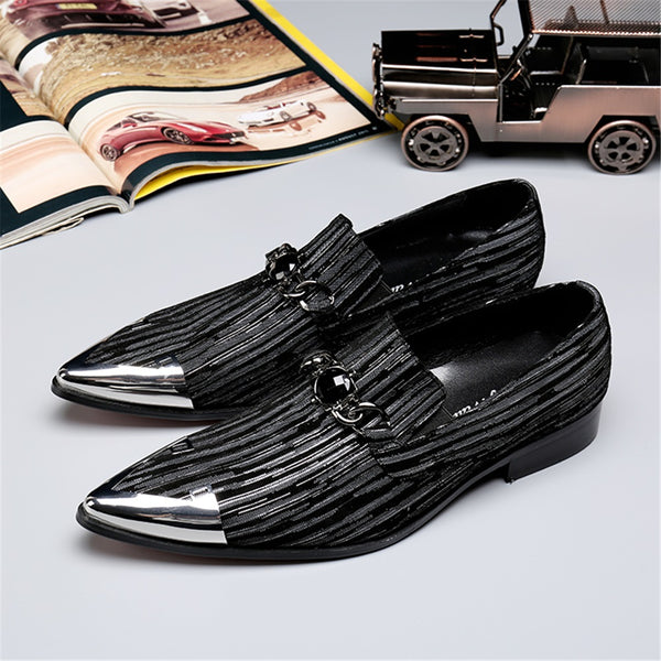 Oxford For Men Formal Shoes Slip On Style High Qua