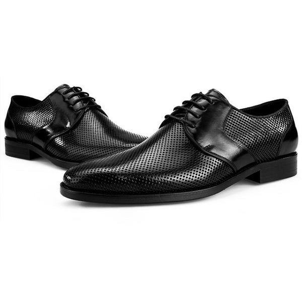 Oxford For Men Formal Shoes Lace Up Style Genuine 