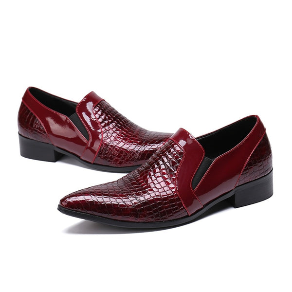 Oxford For Men Formal Shoes Slip On Style High Qua