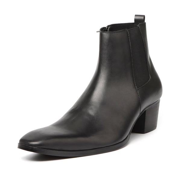 Mens pointed best sale ankle boots