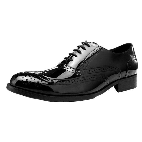 Oxford For Men Brogue Shoes Lace Up Style Genuine 