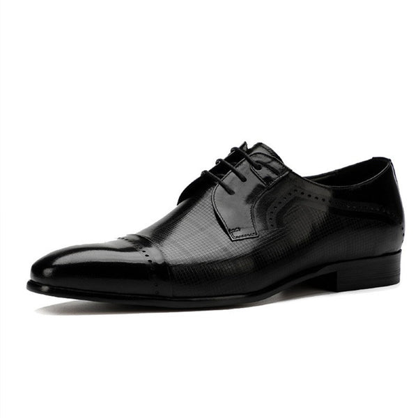 Fashion Oxford for Men Formal Shoes Lace Up Style 